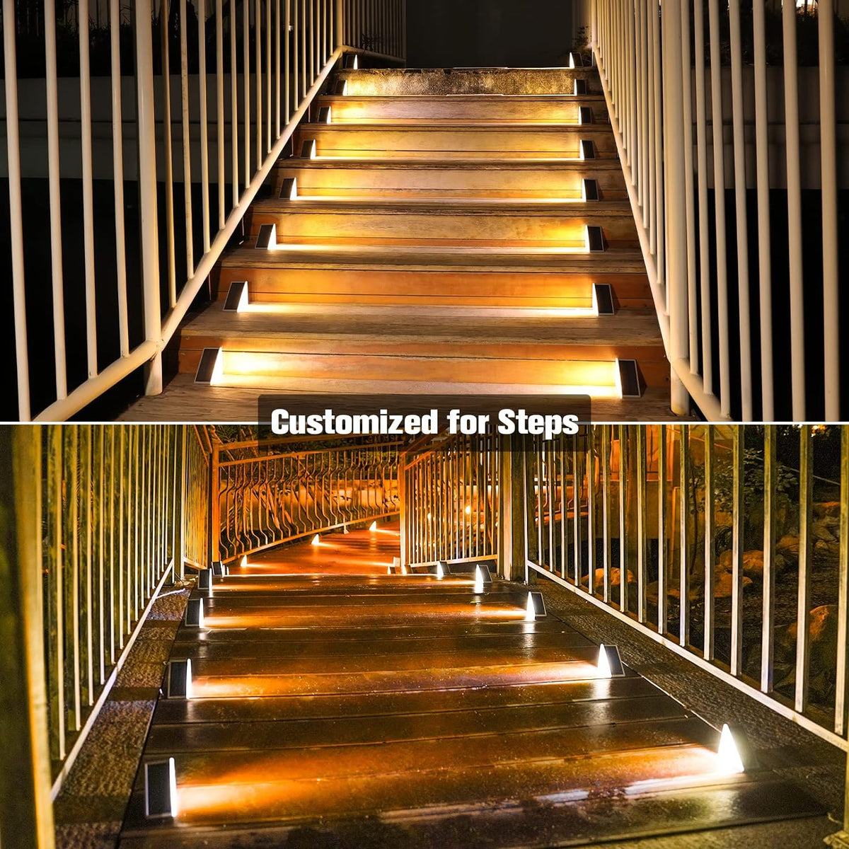 Outdoor Solar Step Lights