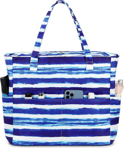 Bolso de playa impermeable Ortekor con compartimento para artículos húmedos | Equipaje de mano extragrande para viajes de fin de semana