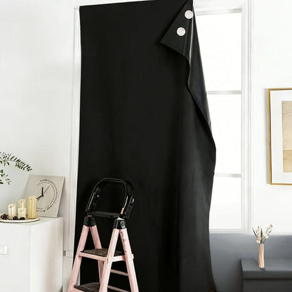 TOTALSHADE – No-Drill Blackout Curtain for Bedroom & Travel