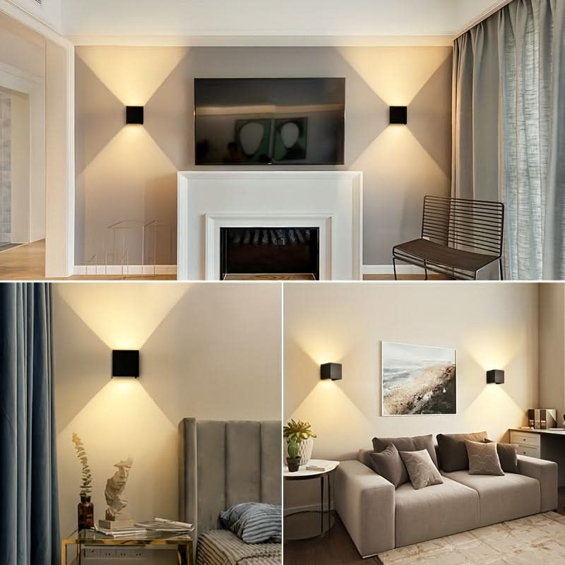 Lumeora - Square Up and Down Outdoor Wall Light