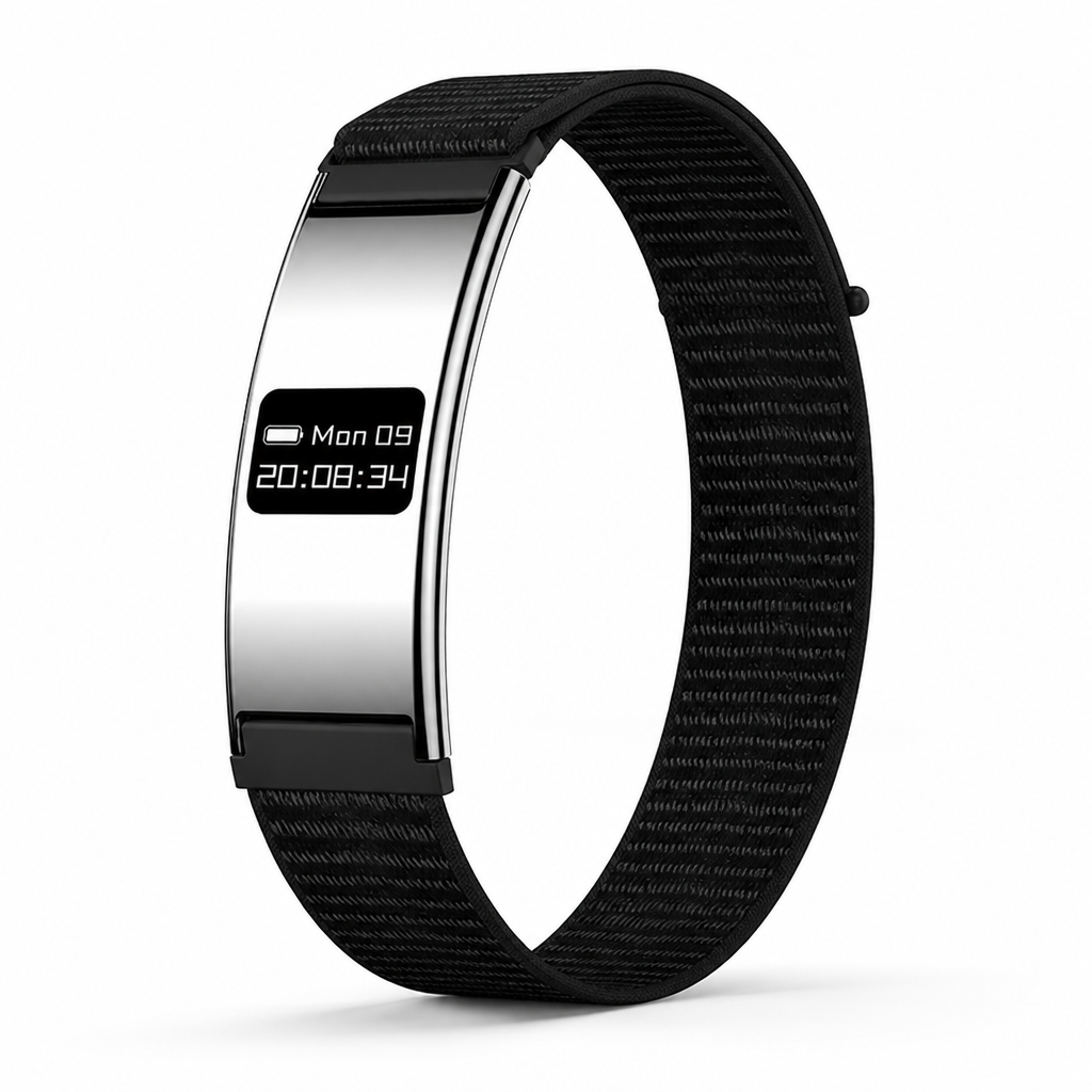 Pulsera de actividad impermeable IPX8 de aleación de zinc