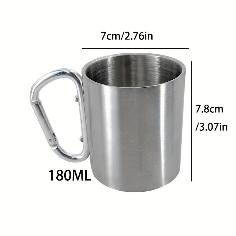CLIPTREK – Portable Stainless Steel Camping Cup