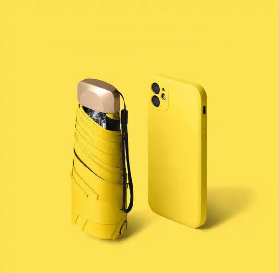 Pocket Umbrella with UV Protection – Compact Travel-Size Sun & Rain Shield for Everyday Carry