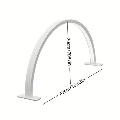 Arc LED Desk Lamp with Adjustable Brightness & Color Temperature for Home Office Reading Study | USB Powered Metal Task Light