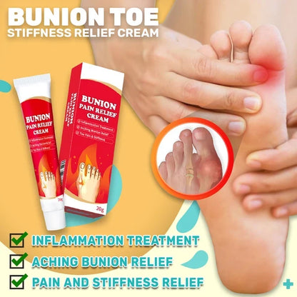 Bunion Relief Cream Fast-Absorbing Topical Set of 2