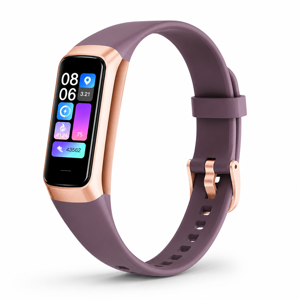 Reloj inteligente de actividad con frecuencia cardíaca AMOLED