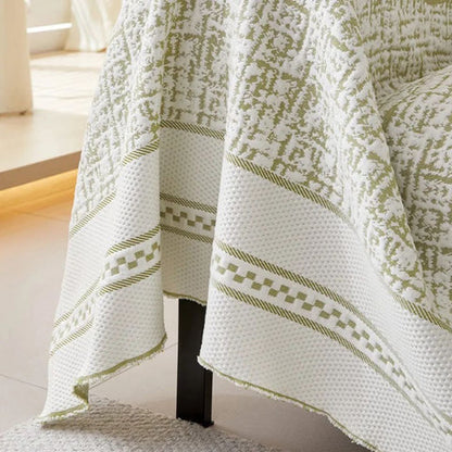 Crisp Chill Sofa Cover - Premium Ice Silk, Stretchable Fit