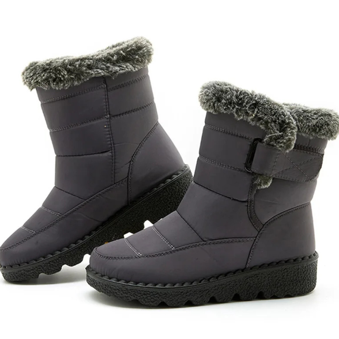 Women's Insulated Snow Boots Waterproof with Plush Lining & Non-Slip Sole for Winter Walking, Everyday Commute & Cold Weather