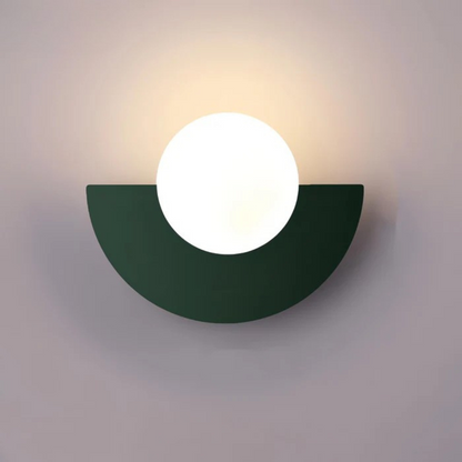 Modern LED Wall Sconce Light Fixture - Sleek Metal Design for Living Room, Bedroom, Hallway, Office - Energy Efficient G9 Bulb Included