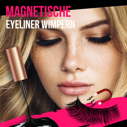 Magnetic Lashes Kit Reusable No Glue Ultra-Fine Eyeliner