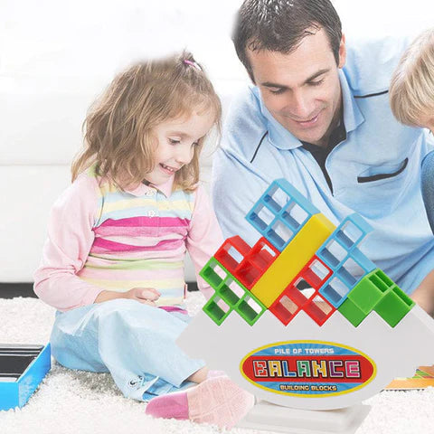 Creative Stack | Magnetic Balance Toy with Tetris Design | Engaging Fun for Cognitive Development
