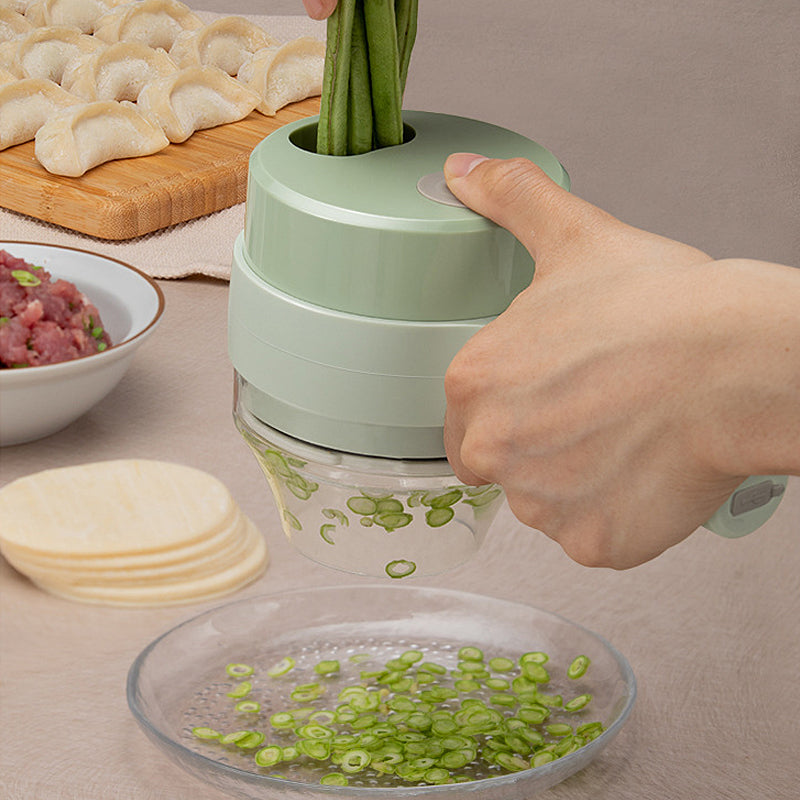 Rechargeable Electric Mini Food Processor for Chopping Vegetables, Garlic & Herbs – Cordless Kitchen Tool with USB Charging, Waterproof