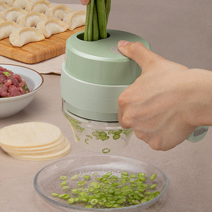 Rechargeable Electric Mini Food Processor for Chopping Vegetables, Garlic & Herbs – Cordless Kitchen Tool with USB Charging, Waterproof