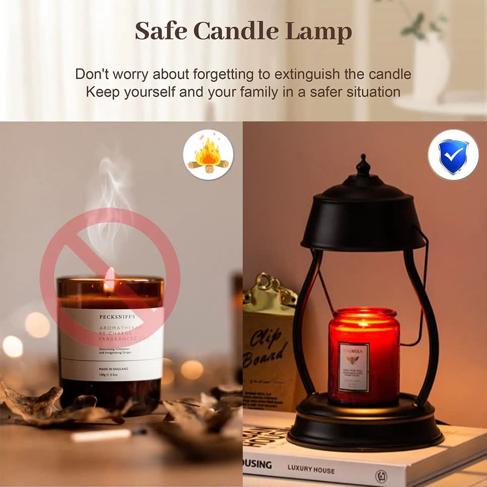SCENTAURA – Electric Candle Warmer Lamp for Gentle Home Fragrance