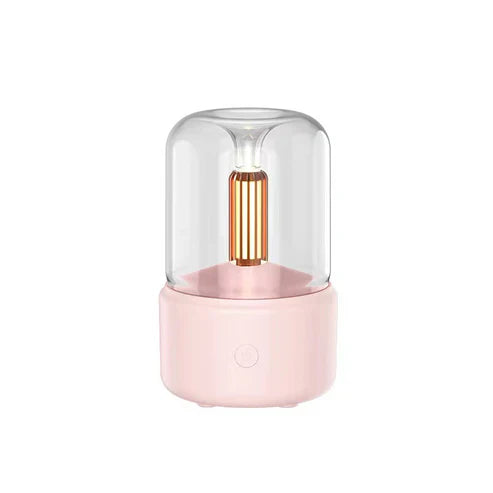 Difusor LED cálido y luz nocturna con brillo suave