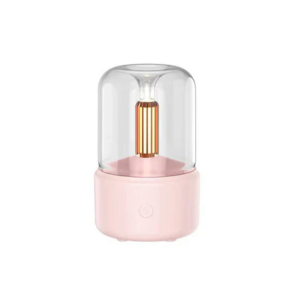 Difusor LED cálido y luz nocturna con brillo suave