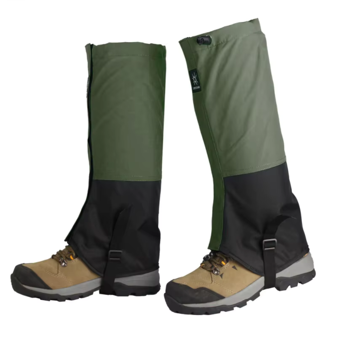 Waterproof Leg Gaiters for Winter Hiking & Snowshoeing – Insulated Snow Guards