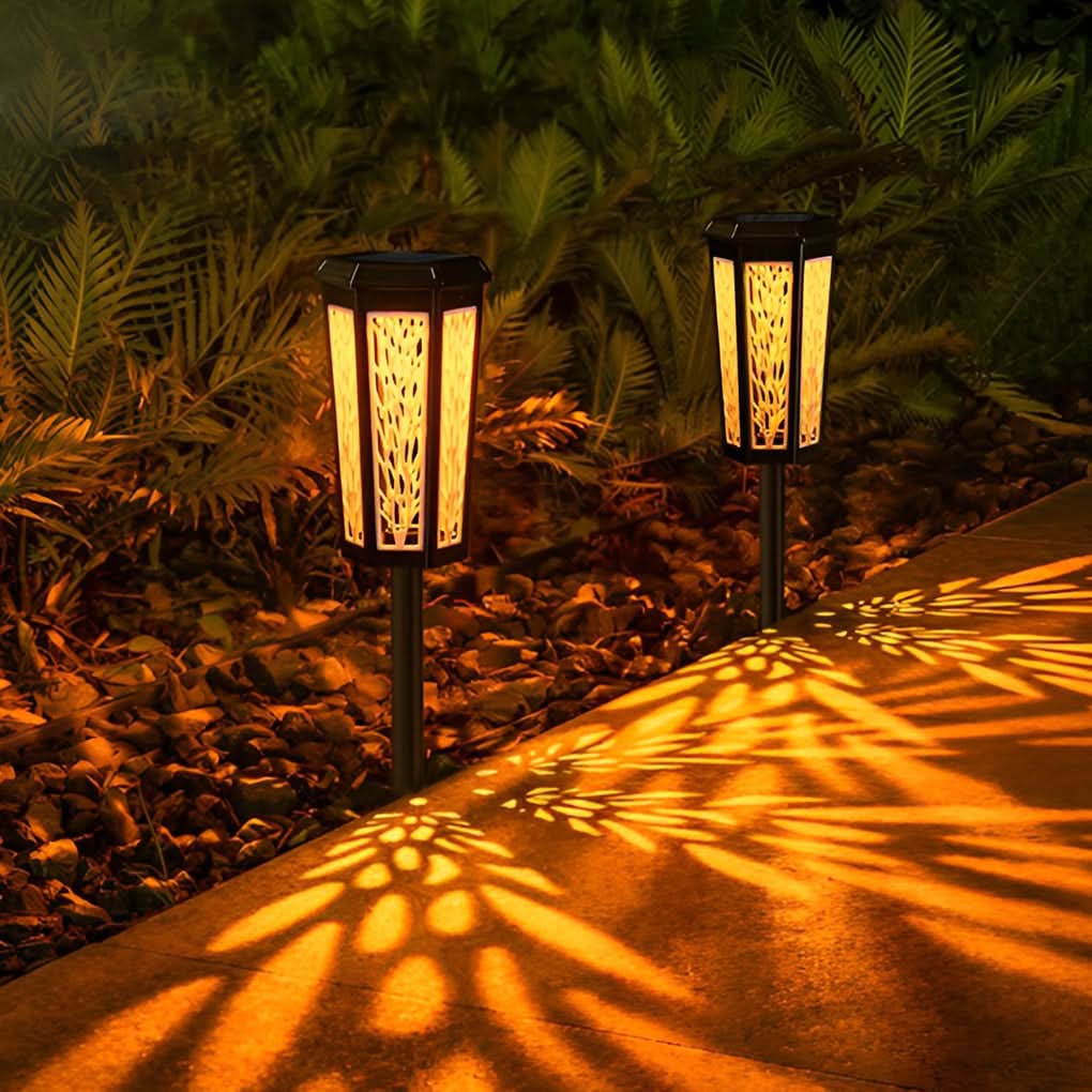 GARDENGLEAM – Lámpara solar para un cálido resplandor nocturno