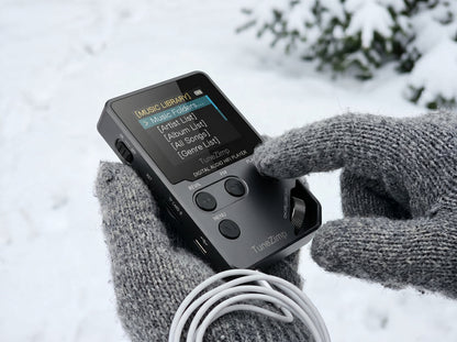 Ortekor TuneZimp | Reproductor MP3 Bluetooth con 50 horas de batería | Reproductor de música portátil para un disfrute ininterrumpido