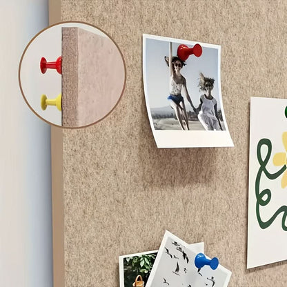 Felt Pin Board with Push Pins – 24×47 in Wall Organizer for Notes, Photos & Memos – Home Office Bulletin Display