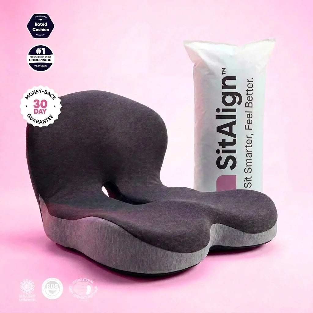 Seat Cushion Orthopedic Tailbone & Lumbar Support
