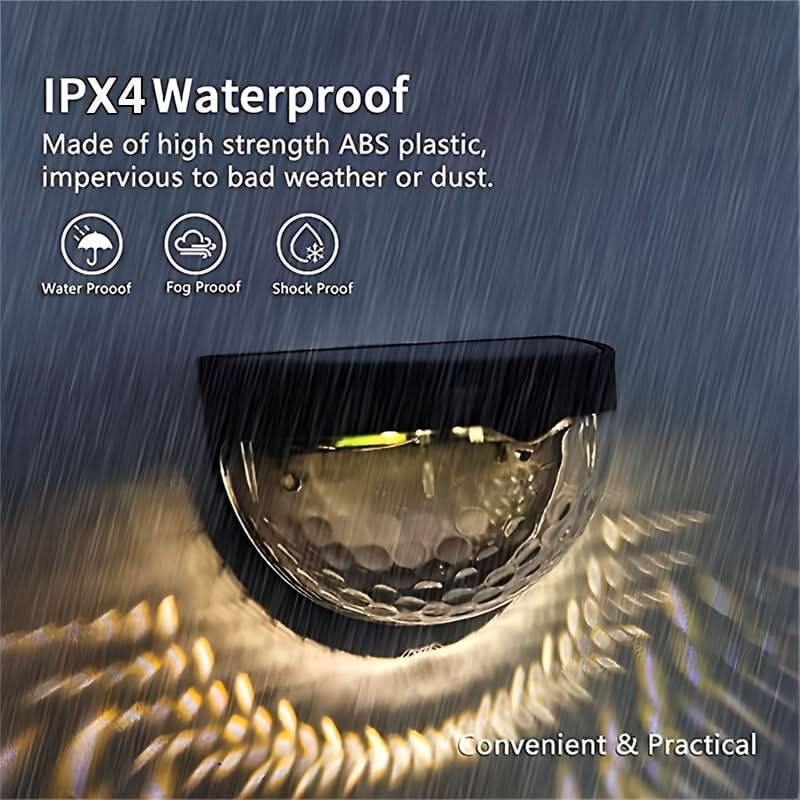 Lunaro - Solar LaceGlow Fence Wall Lights Set