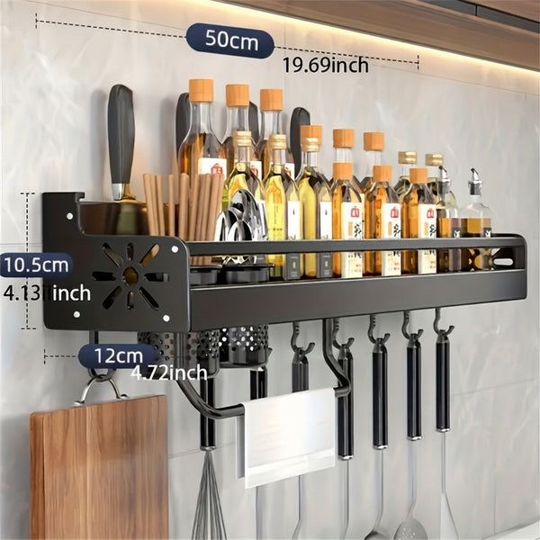 WALLCHEF – Wall Mounted Kitchen Organizer Rack