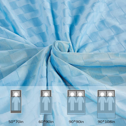 ChillEase | Manta refrescante con tecnología Arc-Chill para quienes pasan calor al dormir | Suave y transpirable para un confort durante todo el año