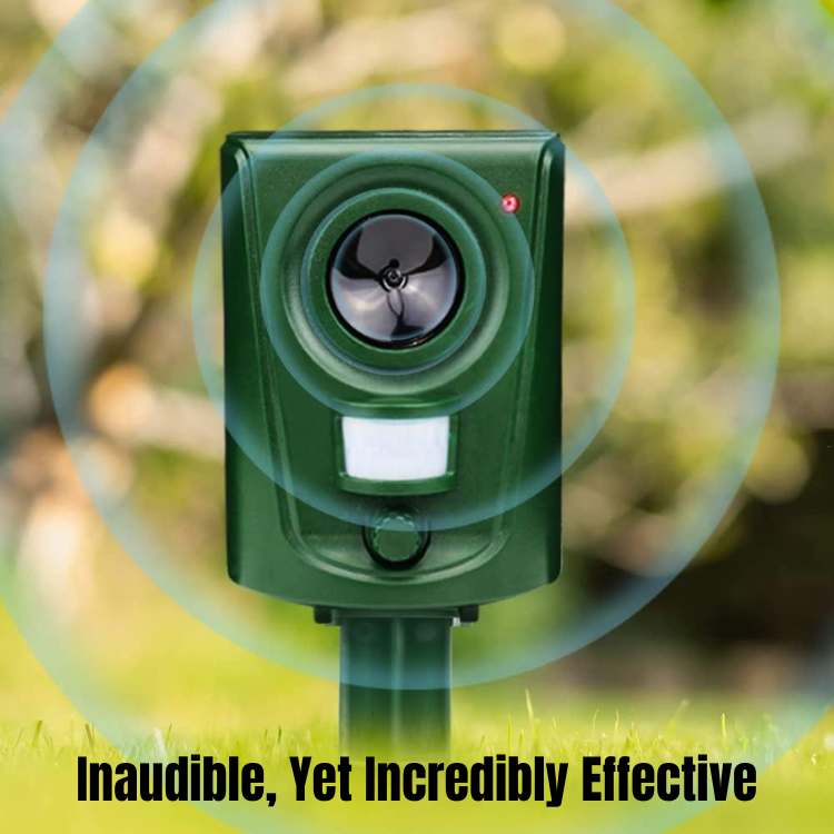 Sentry Ultrasonic Cat Repellent - Outdoor Waterproof, Motion Activated