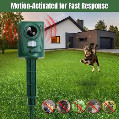 Sentry Ultrasonic Cat Repellent - Outdoor Waterproof, Motion Activated