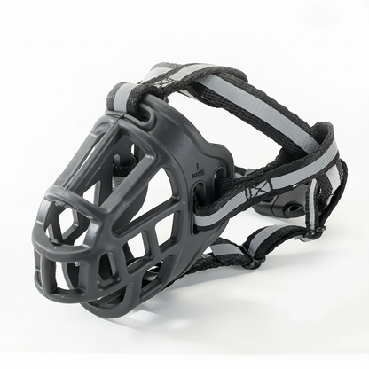 Mesh Dog Muzzle for Training & Safety | Adjustable Fit for Small to Large Breeds | Anti-Bite & Bark Control | Pet Safety Accessory