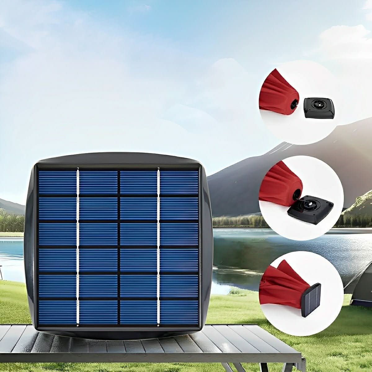 CANOPYGLOW – Luces solares para sombrilla para elegantes veladas al aire libre