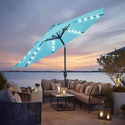 CANOPYGLOW – Luces solares para sombrilla para elegantes veladas al aire libre