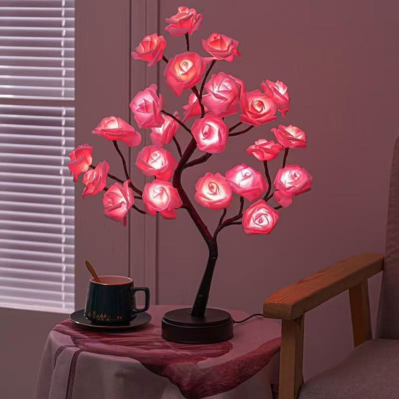 ROSEGLOW – Luz nocturna floral para una iluminación decorativa elegante