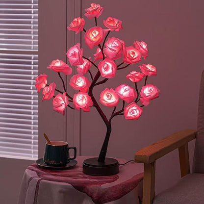 ROSEGLOW – Luz nocturna floral para una iluminación decorativa elegante