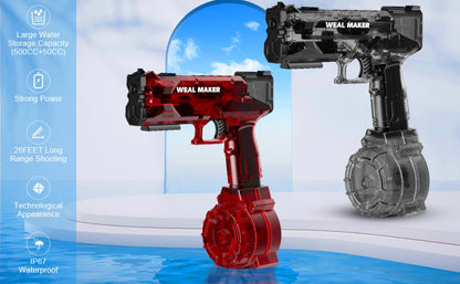 Ortekor SplashStorm | Electric Water Gun with Long Range & Large Capacity | Fun Water Battles for Kids