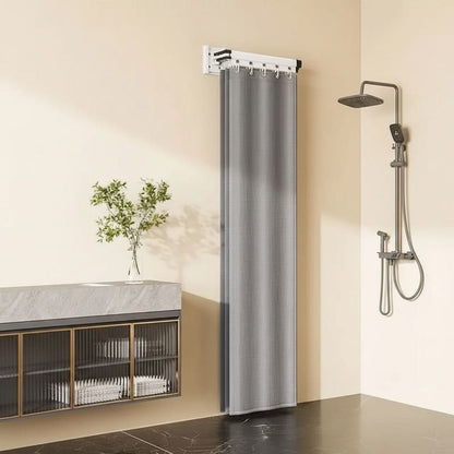 DRYDIVA – Foldable Shower Curtain Rod Partition Set