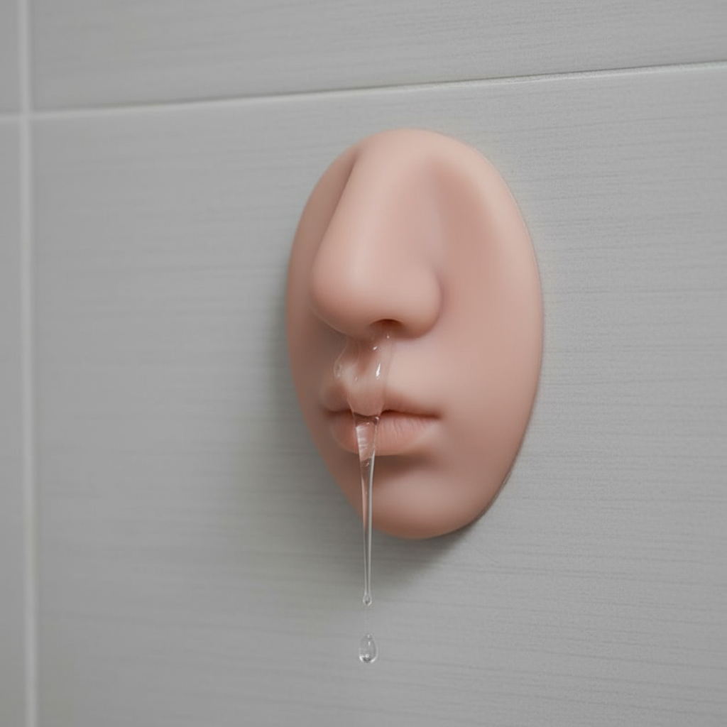 Silicone Nose Novelty Dispenser for Bathroom Pranks & Gag Gifts – Squeeze Fun Decor Wall Mount Joke Accessory for Kitchen Guest Surprise
