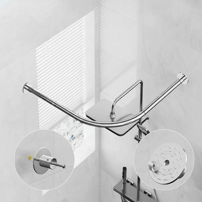 ARCFLEX – L Shaped Telescopic Shower Curtain Rod