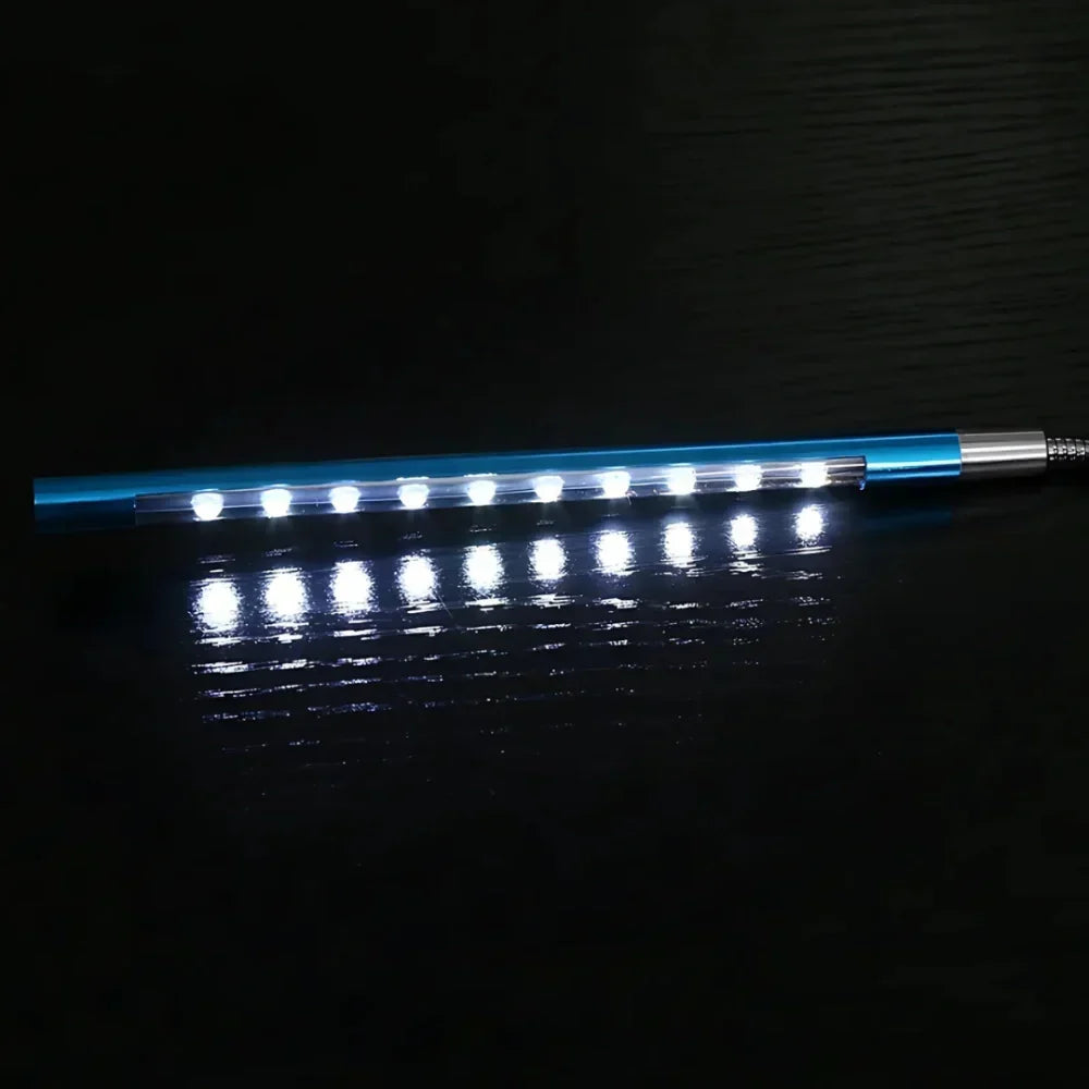 Flexible USB Desk Light with Adjustable Gooseneck Arm for Reading, Computer Work & Office Task Lighting
