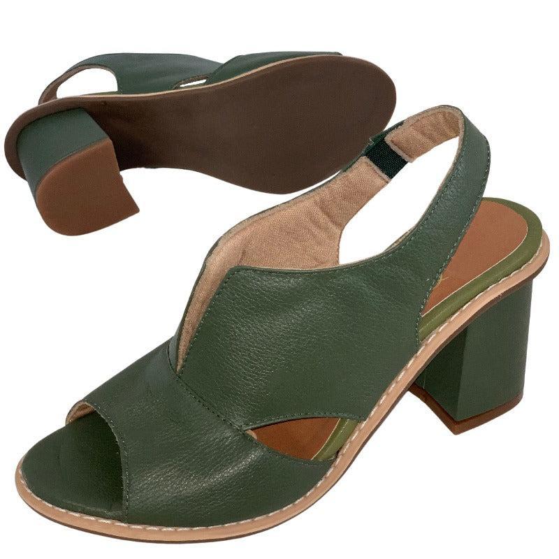 Women's Block Heel Open Toe Sandals for Work & Special Occasions Cushioned Footbed Stable Heel Dressy Evening Shoe
