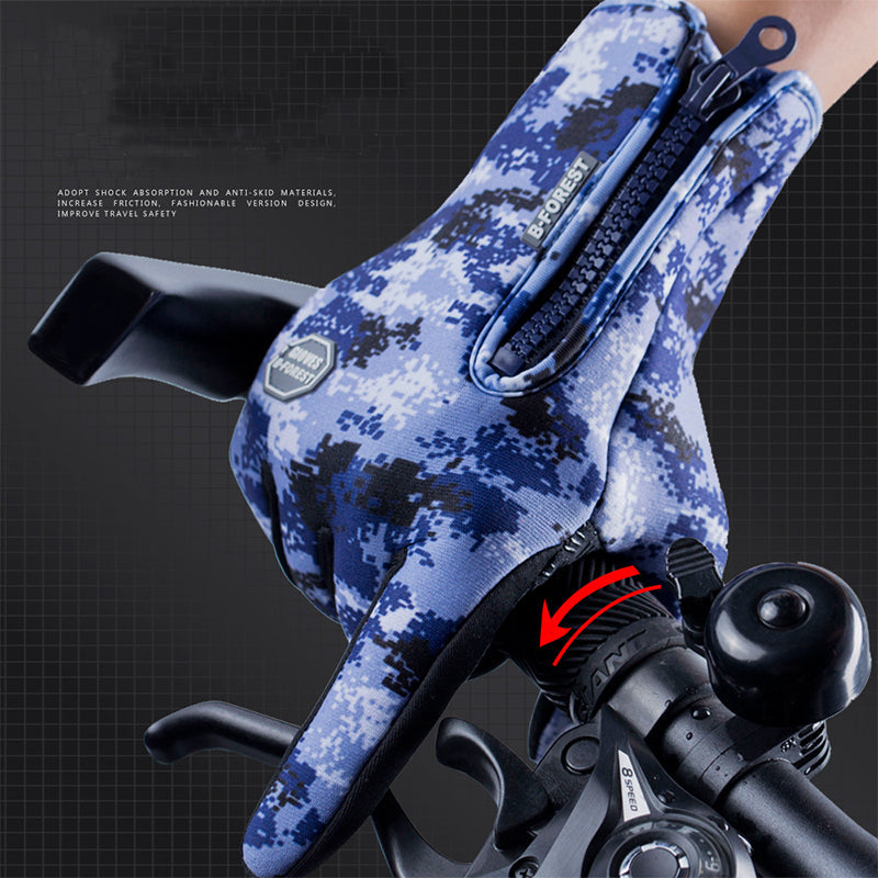 Insulated Winter Gloves for Cycling, Running, Driving & Outdoor Sports – Touchscreen Compatible, Windproof, Lightweight Cold Weather Hand Pr