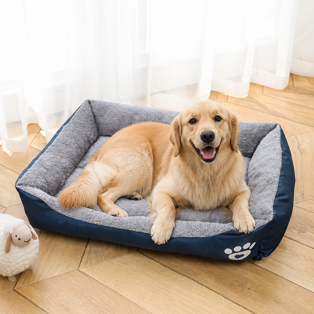 Ortekor Cozy Plush & Washable Dog Bed