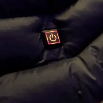 Heated Jacket USB-Powered Power Bank Pocket Water-Resistant