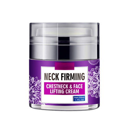 Firming Neck Cream with Hyaluronic Acid & Vitamin E for Smoother, Tighter Skin on Neck & Décolleté | Anti-Aging Moisturizer for Women
