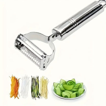 SLICEFLEX – Stainless Steel Vegetable Peeler & Julienne Slicer