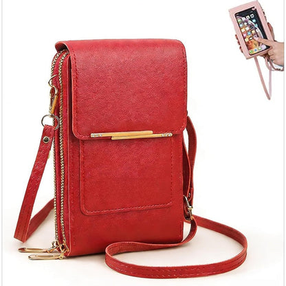 Touchscreen Crossbody Phone Wallet with RFID Blocking for Women – Holds 6.7 Inch Smartphones, Cards & Essentials