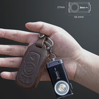 Versatile Mini Flashlight | Portable Rechargeable Light with Magnetic Base | 500 Lumens for Outdoor Activities