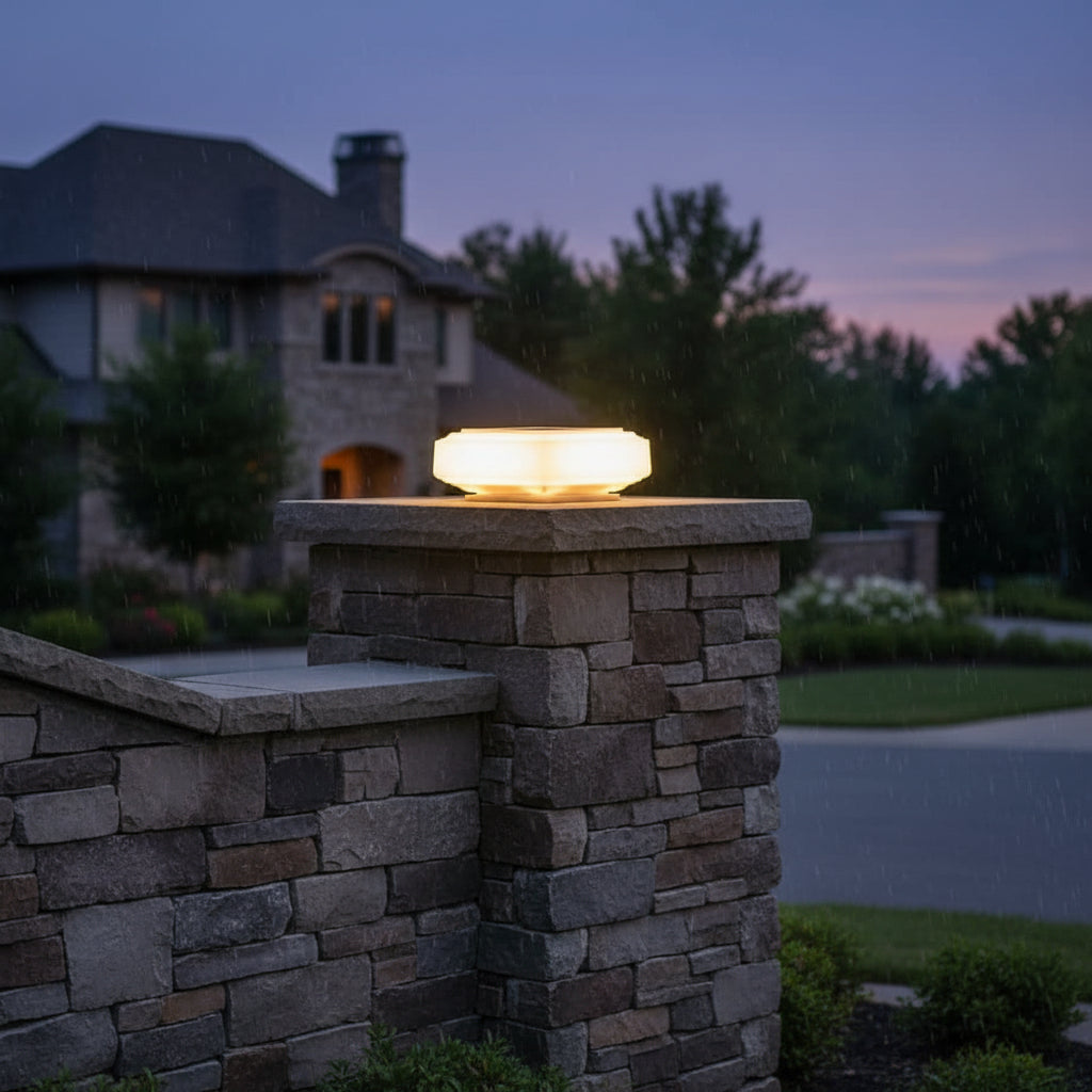 AMBIORA – Solar-Powered Outdoor Pillar Light