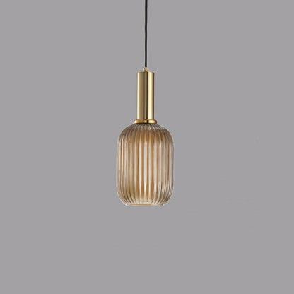 Glass Shade Hanging Light Fixture Adjustable 59-Inch Cord Kitchen Island Dining Room Ceiling Lamp E26 Socket Modern Drop Lighting for Counte